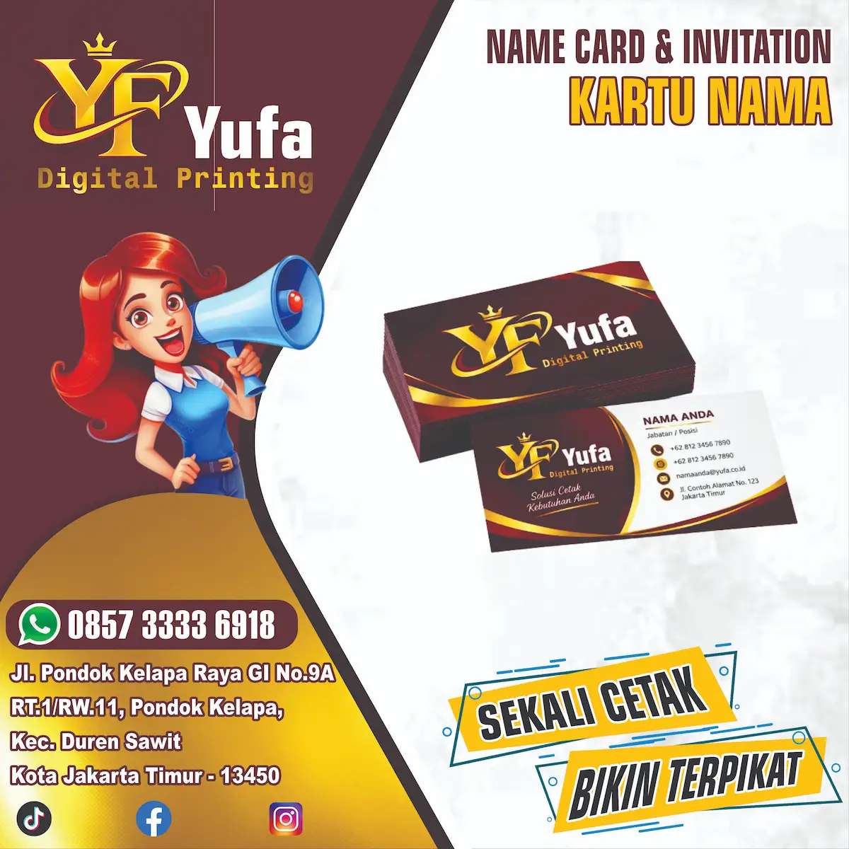 Kartu Nama Yufa
